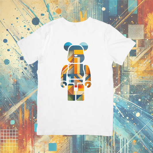 Vibrant Patchwork Bear