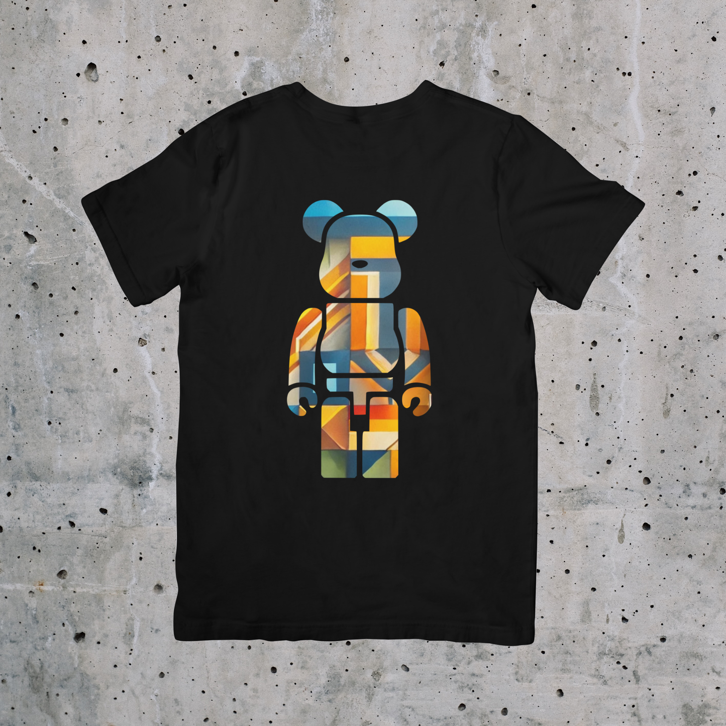 Vibrant Patchwork Bear