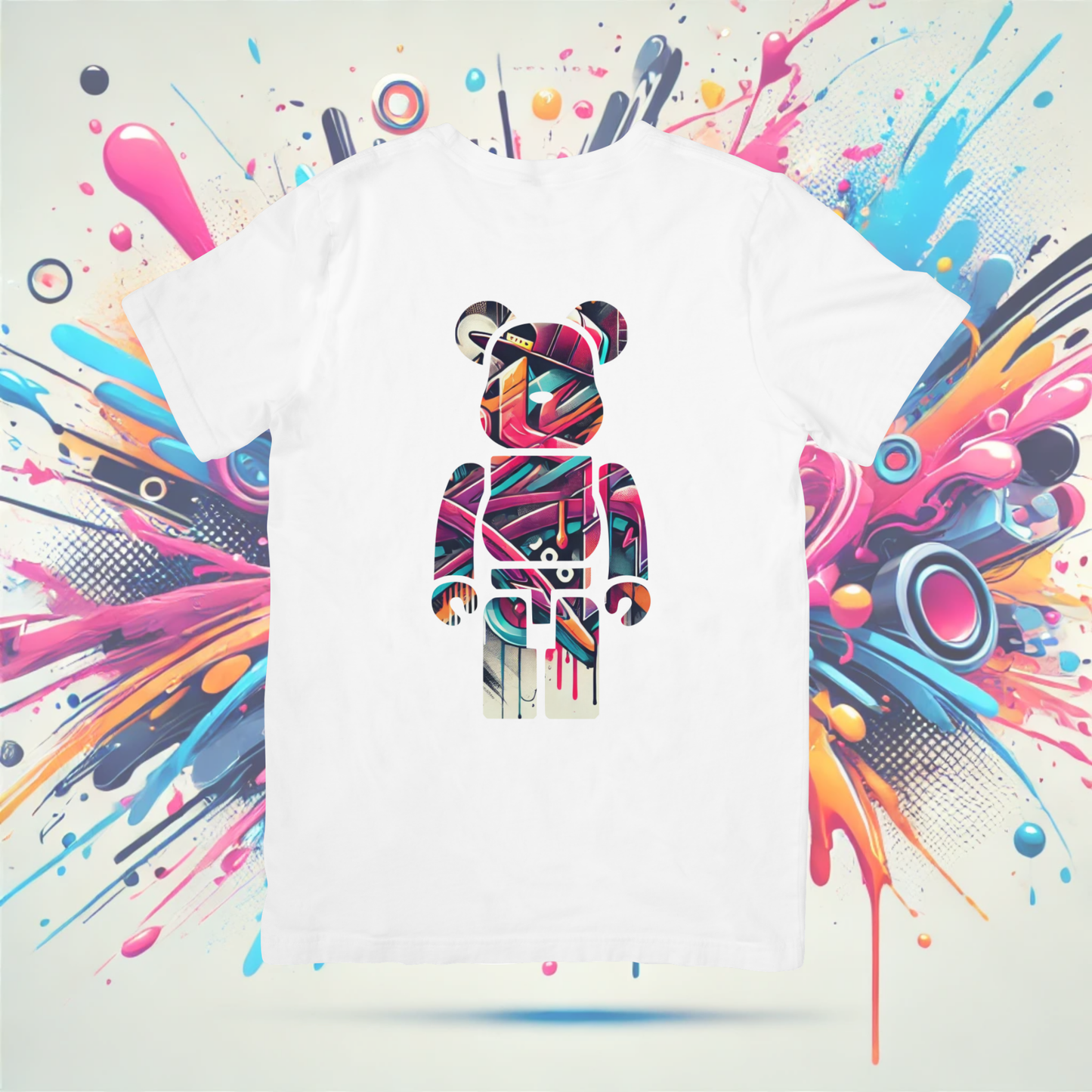 Neon Explosion Bear