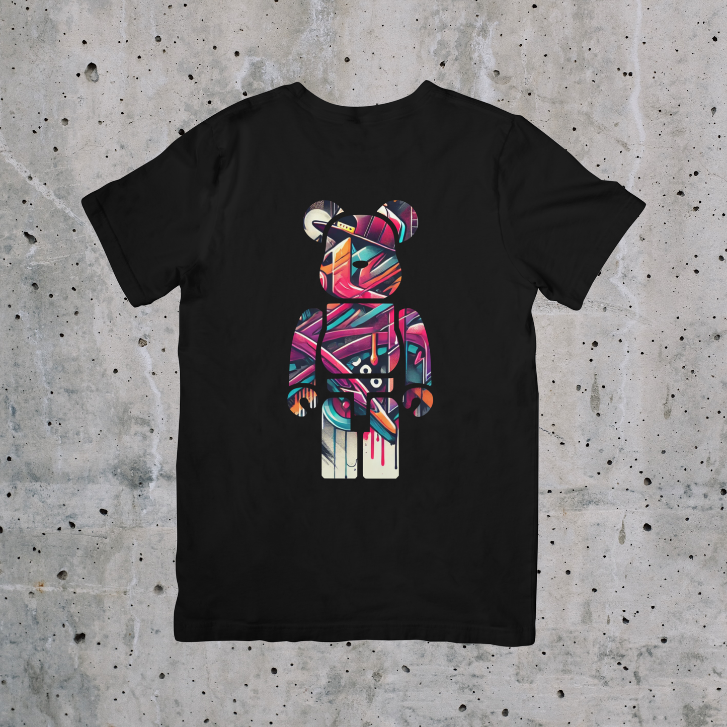 Neon Explosion Bear