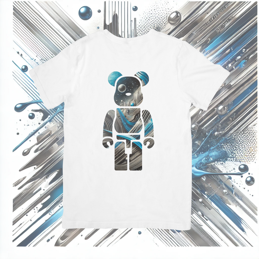 Futuristic Metallic Bear